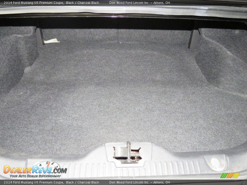 2014 Ford Mustang V6 Premium Coupe Black / Charcoal Black Photo #11