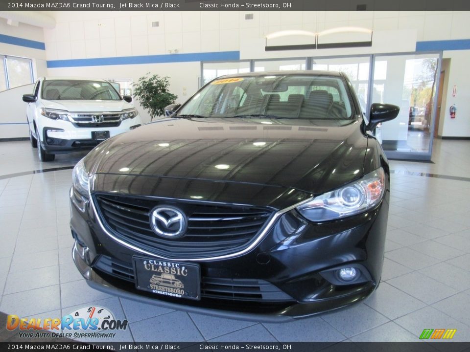 2014 Mazda MAZDA6 Grand Touring Jet Black Mica / Black Photo #1