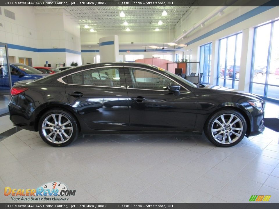 2014 Mazda MAZDA6 Grand Touring Jet Black Mica / Black Photo #5