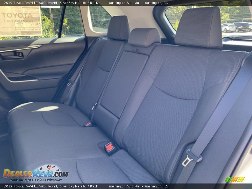 2019 Toyota RAV4 LE AWD Hybrid Silver Sky Metallic / Black Photo #13