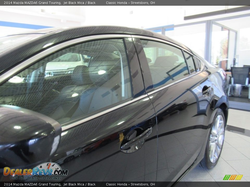 2014 Mazda MAZDA6 Grand Touring Jet Black Mica / Black Photo #8