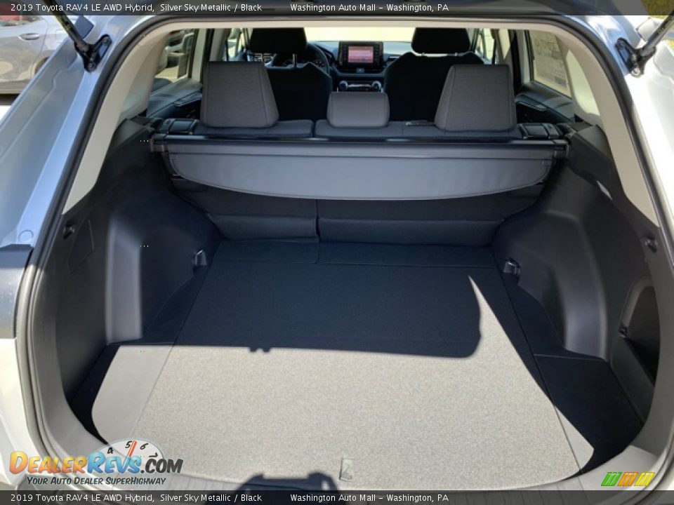 2019 Toyota RAV4 LE AWD Hybrid Silver Sky Metallic / Black Photo #20