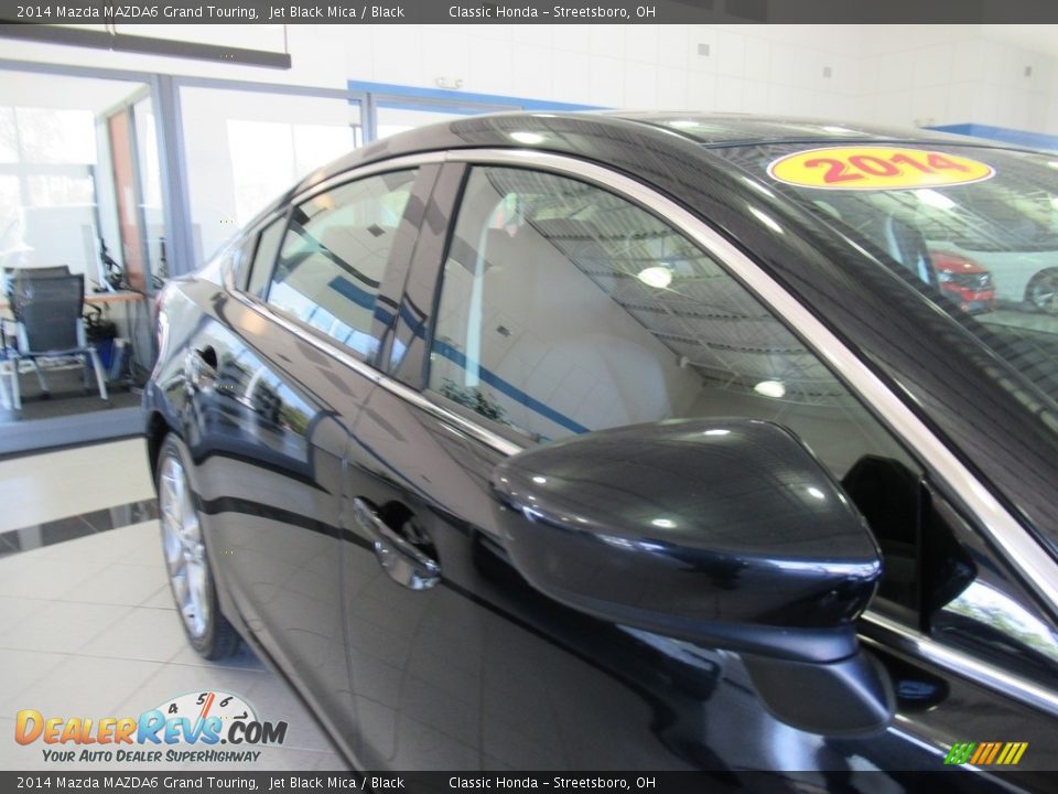 2014 Mazda MAZDA6 Grand Touring Jet Black Mica / Black Photo #11