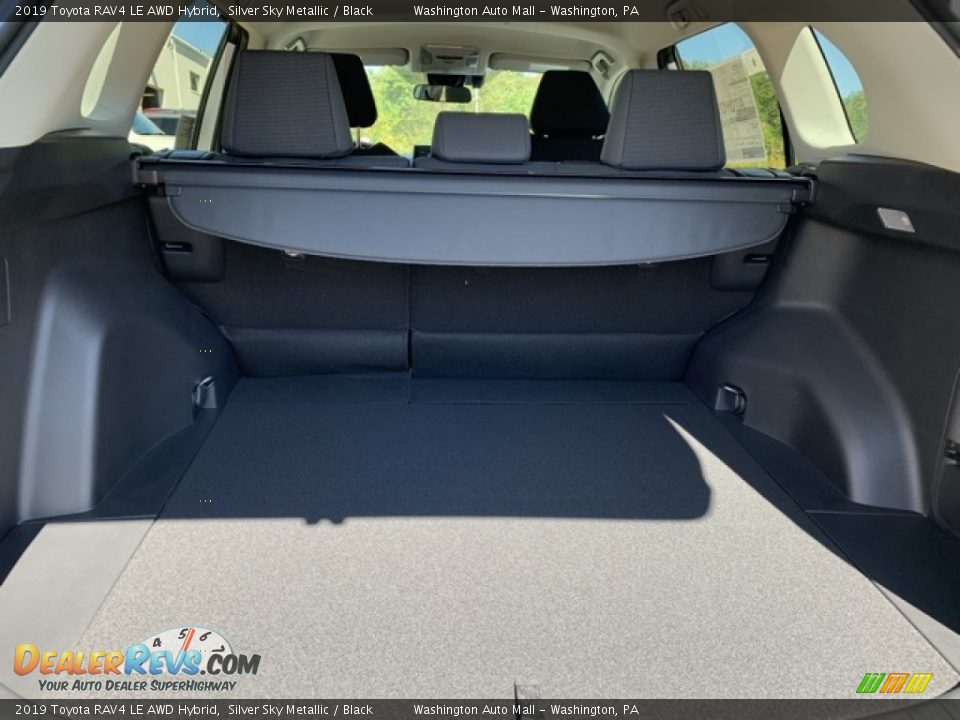 2019 Toyota RAV4 LE AWD Hybrid Silver Sky Metallic / Black Photo #21