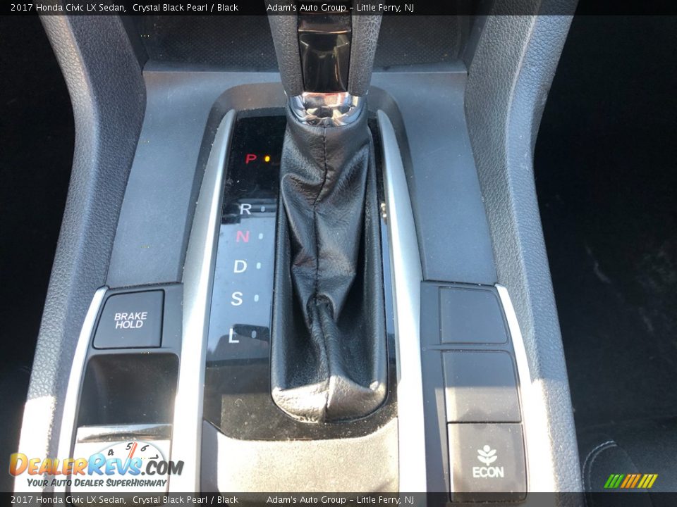 2017 Honda Civic LX Sedan Crystal Black Pearl / Black Photo #17