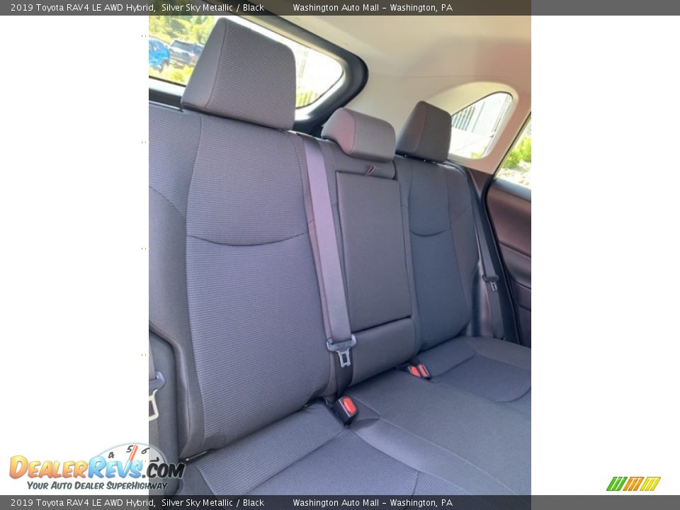2019 Toyota RAV4 LE AWD Hybrid Silver Sky Metallic / Black Photo #22