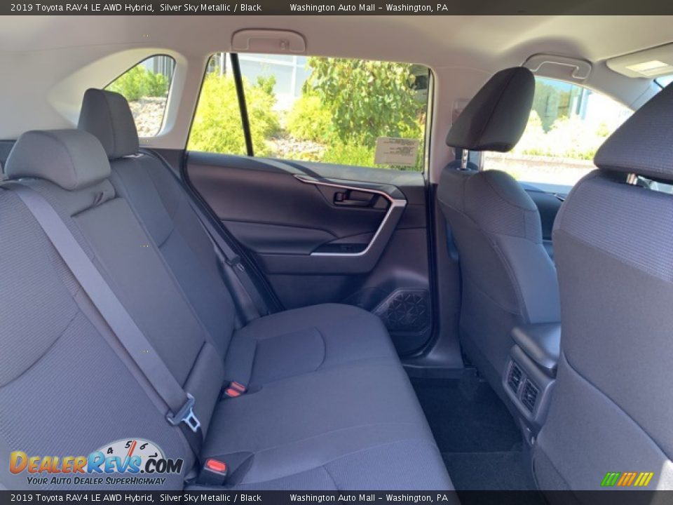 2019 Toyota RAV4 LE AWD Hybrid Silver Sky Metallic / Black Photo #23