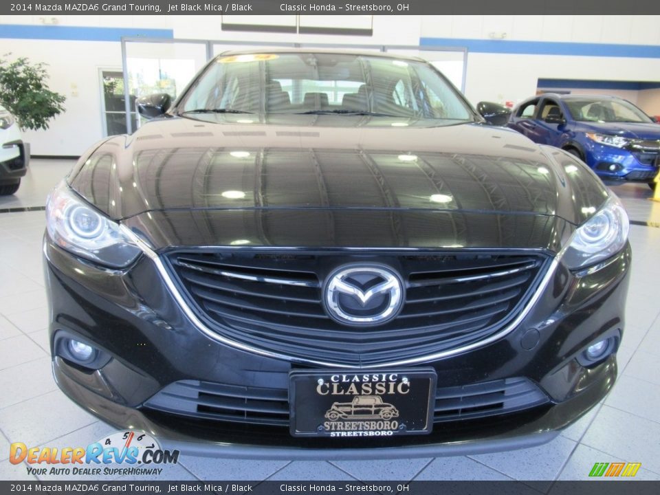 2014 Mazda MAZDA6 Grand Touring Jet Black Mica / Black Photo #13