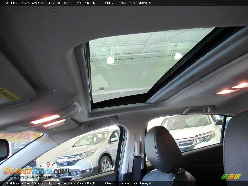 2014 Mazda MAZDA6 Grand Touring Jet Black Mica / Black Photo #17