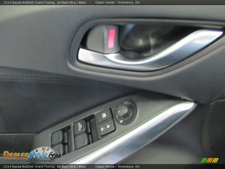 2014 Mazda MAZDA6 Grand Touring Jet Black Mica / Black Photo #22