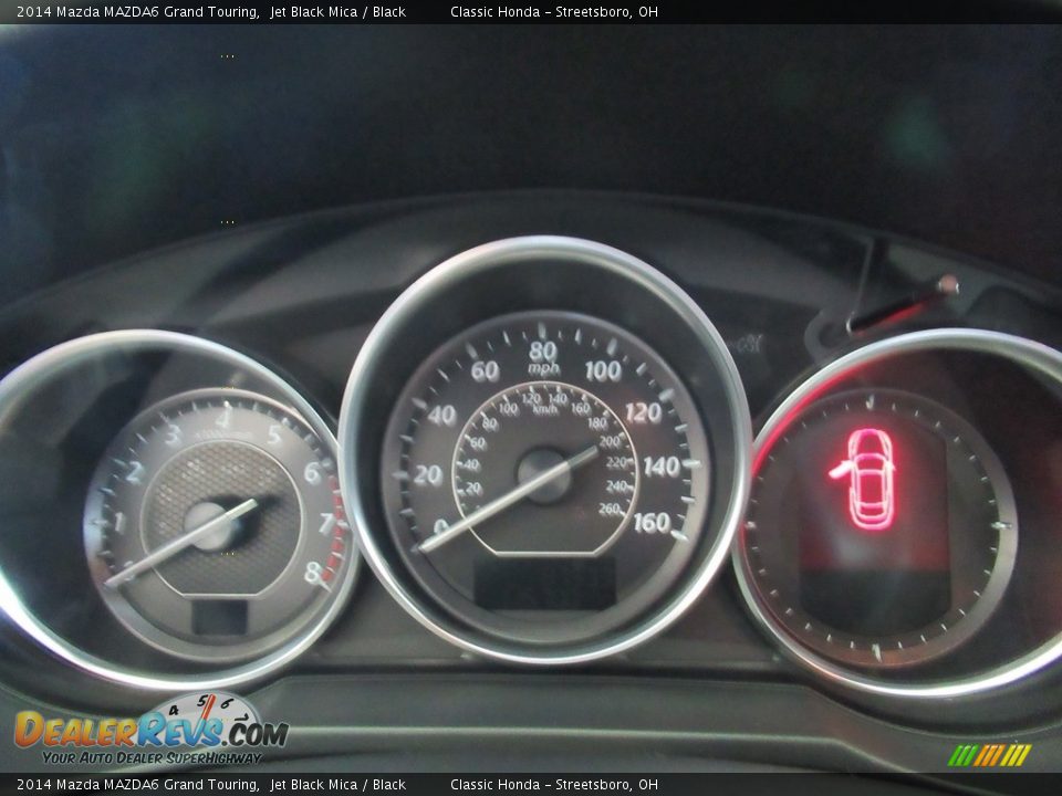 2014 Mazda MAZDA6 Grand Touring Jet Black Mica / Black Photo #24