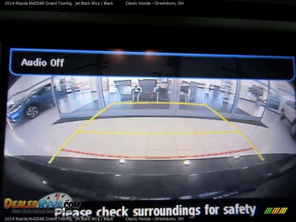 2014 Mazda MAZDA6 Grand Touring Jet Black Mica / Black Photo #25