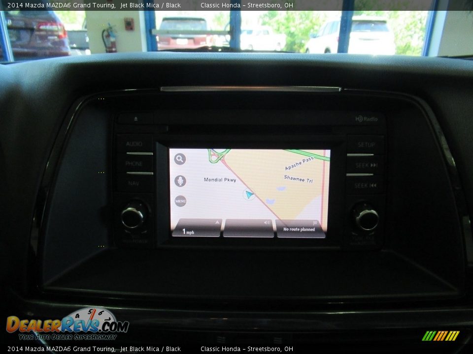 2014 Mazda MAZDA6 Grand Touring Jet Black Mica / Black Photo #26