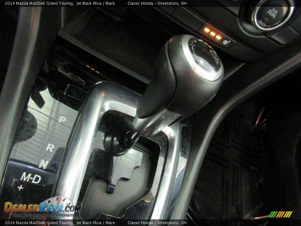 2014 Mazda MAZDA6 Grand Touring Jet Black Mica / Black Photo #30