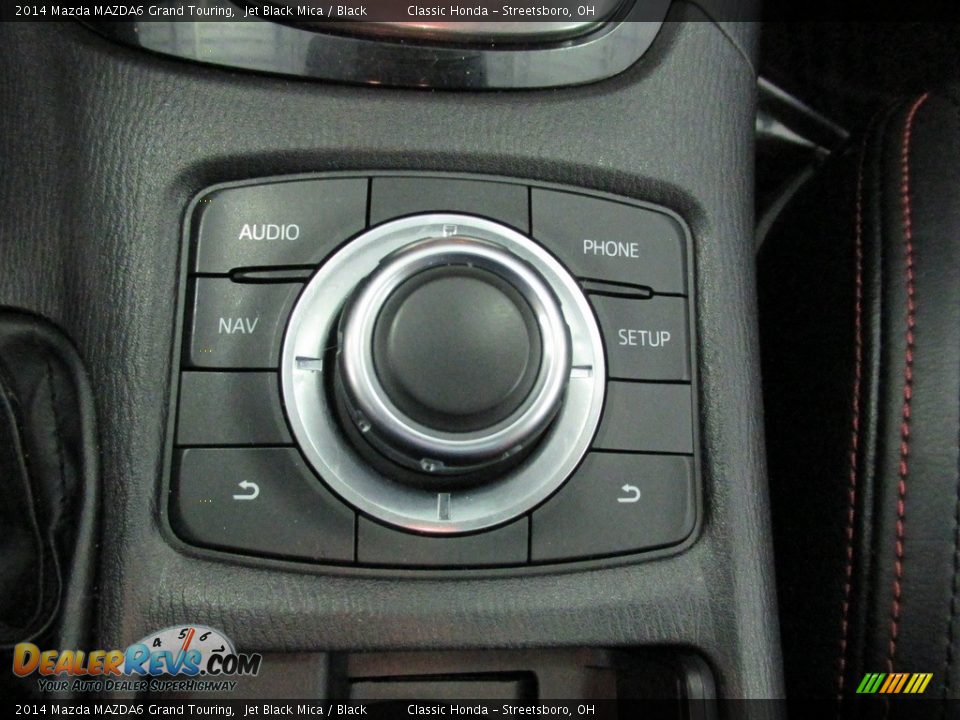 2014 Mazda MAZDA6 Grand Touring Jet Black Mica / Black Photo #31
