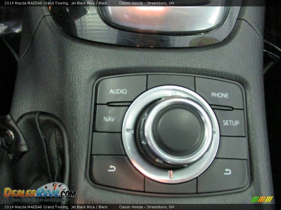 2014 Mazda MAZDA6 Grand Touring Jet Black Mica / Black Photo #32