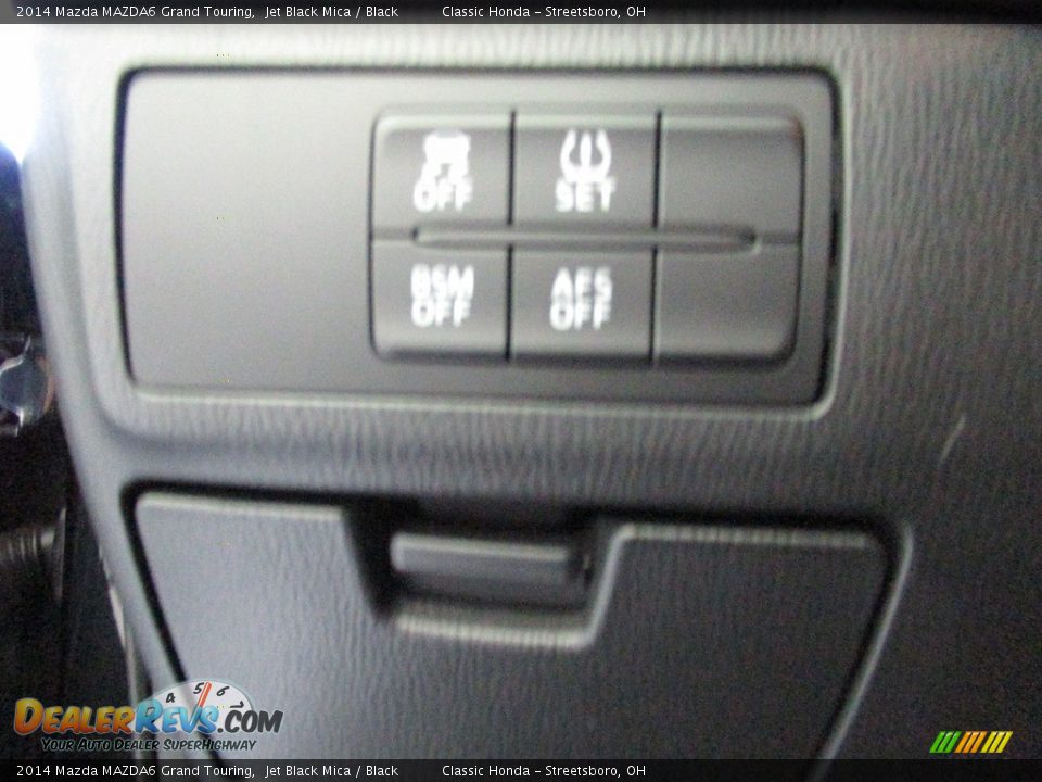 2014 Mazda MAZDA6 Grand Touring Jet Black Mica / Black Photo #34