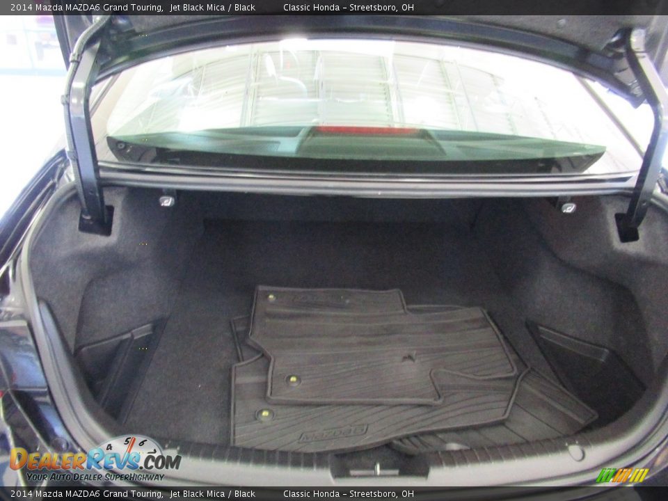 2014 Mazda MAZDA6 Grand Touring Jet Black Mica / Black Photo #35
