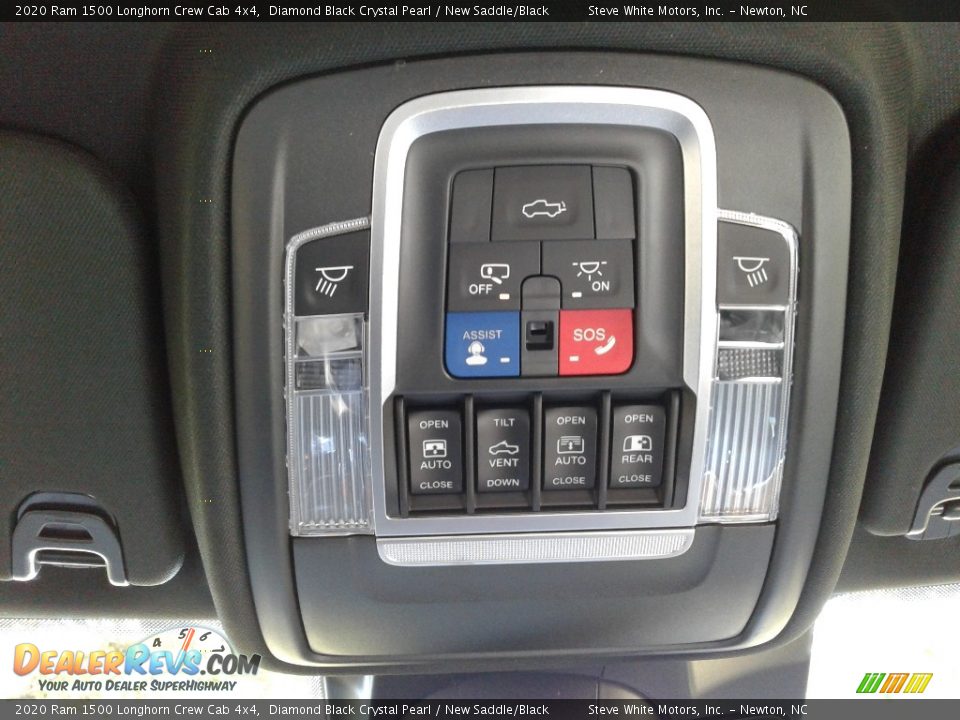 Controls of 2020 Ram 1500 Longhorn Crew Cab 4x4 Photo #34