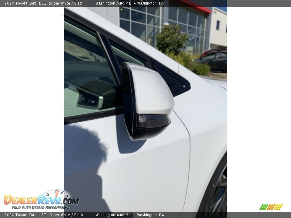 2020 Toyota Corolla SE Super White / Black Photo #23