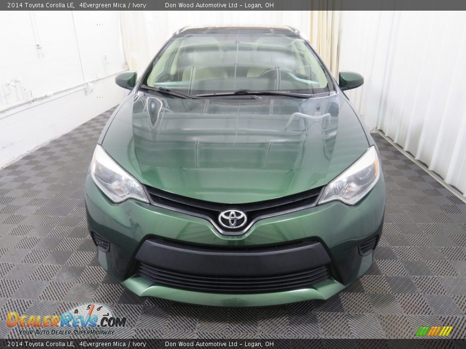 2014 Toyota Corolla LE 4Evergreen Mica / Ivory Photo #5