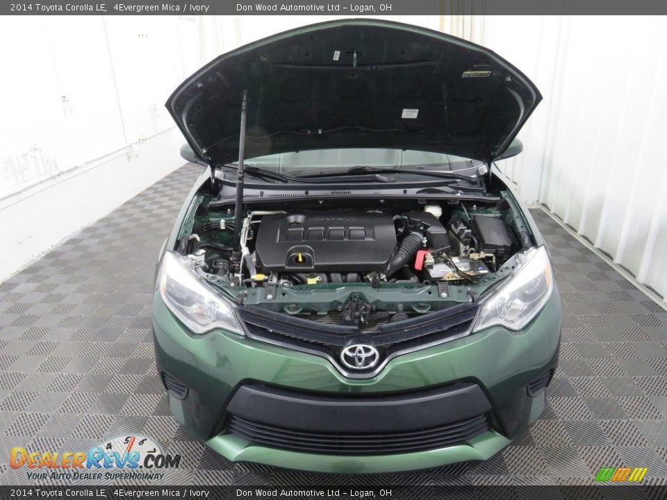 2014 Toyota Corolla LE 4Evergreen Mica / Ivory Photo #6