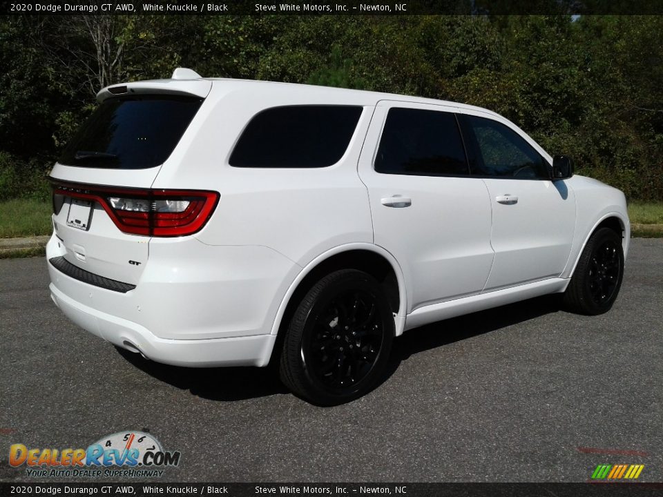 2020 Dodge Durango GT AWD White Knuckle / Black Photo #6