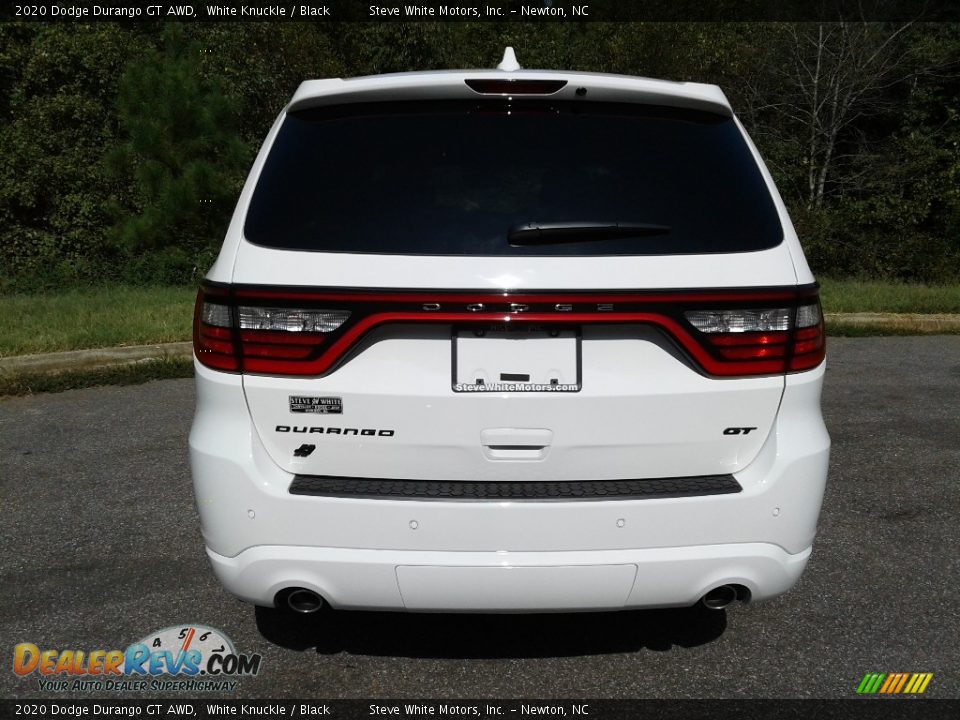 2020 Dodge Durango GT AWD White Knuckle / Black Photo #7