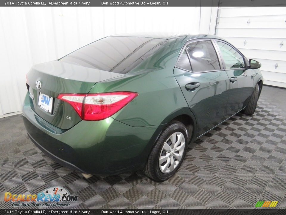 2014 Toyota Corolla LE 4Evergreen Mica / Ivory Photo #15