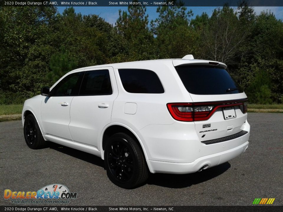 2020 Dodge Durango GT AWD White Knuckle / Black Photo #8