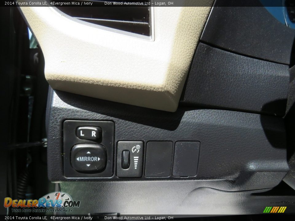 2014 Toyota Corolla LE 4Evergreen Mica / Ivory Photo #19