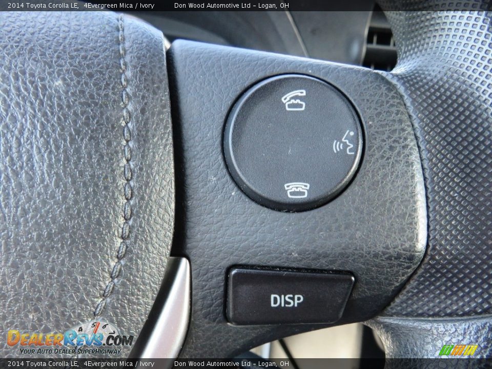2014 Toyota Corolla LE 4Evergreen Mica / Ivory Photo #25