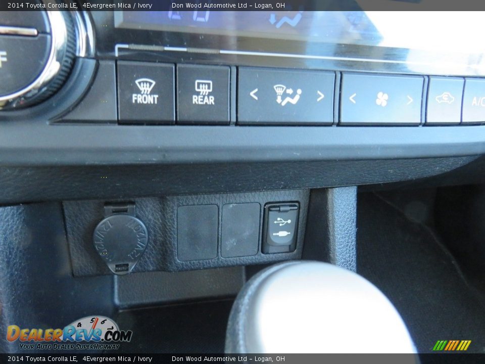 2014 Toyota Corolla LE 4Evergreen Mica / Ivory Photo #28