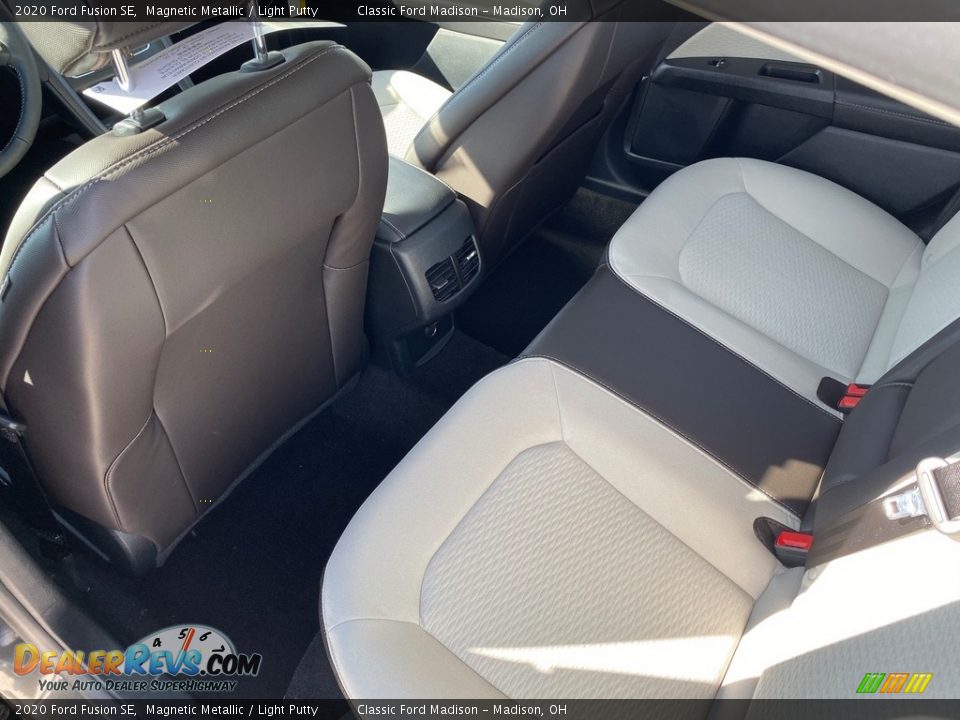 Rear Seat of 2020 Ford Fusion SE Photo #5