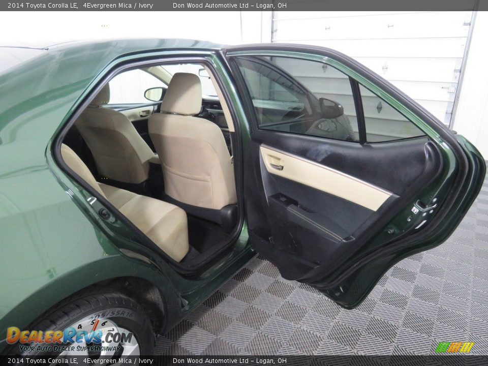 2014 Toyota Corolla LE 4Evergreen Mica / Ivory Photo #30