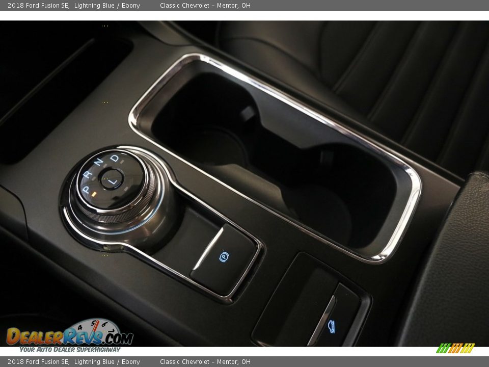 2018 Ford Fusion SE Lightning Blue / Ebony Photo #12