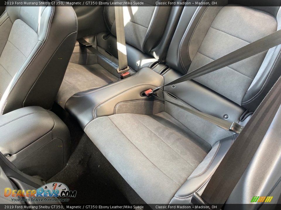 Rear Seat of 2019 Ford Mustang Shelby GT350 Photo #5