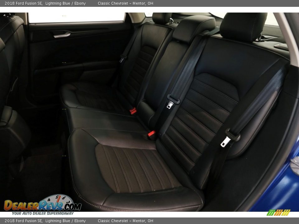 2018 Ford Fusion SE Lightning Blue / Ebony Photo #15