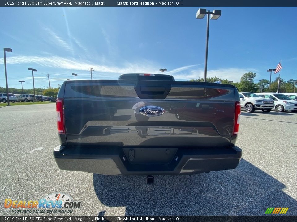 2019 Ford F150 STX SuperCrew 4x4 Magnetic / Black Photo #2