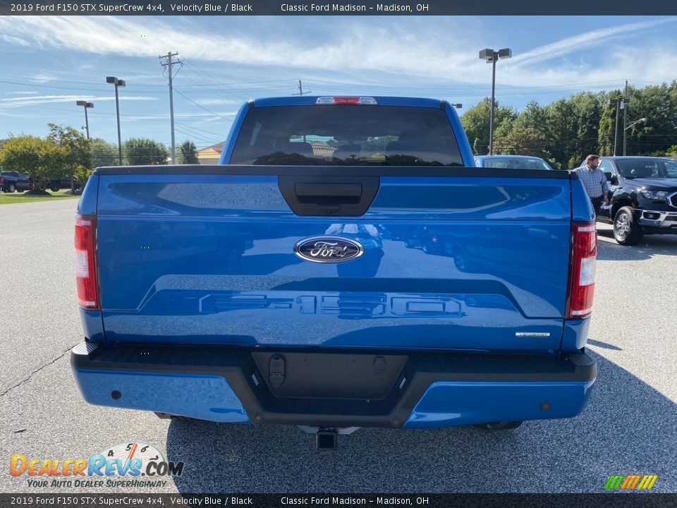 2019 Ford F150 STX SuperCrew 4x4 Velocity Blue / Black Photo #3