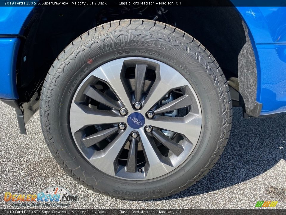2019 Ford F150 STX SuperCrew 4x4 Velocity Blue / Black Photo #6