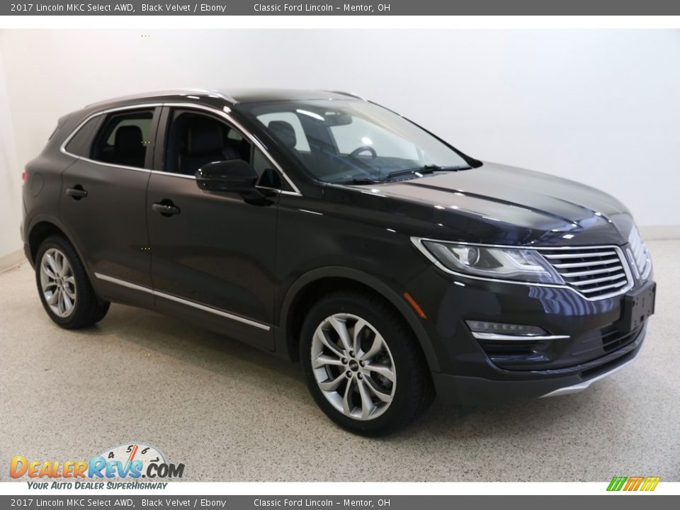 2017 Lincoln MKC Select AWD Black Velvet / Ebony Photo #1