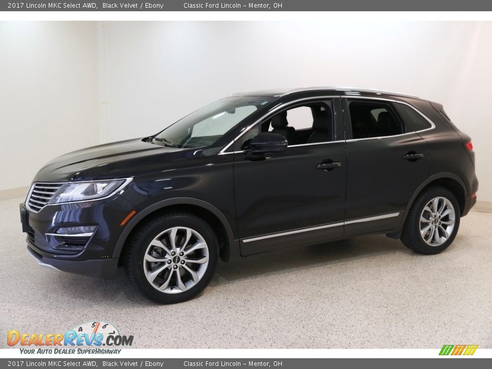 2017 Lincoln MKC Select AWD Black Velvet / Ebony Photo #3