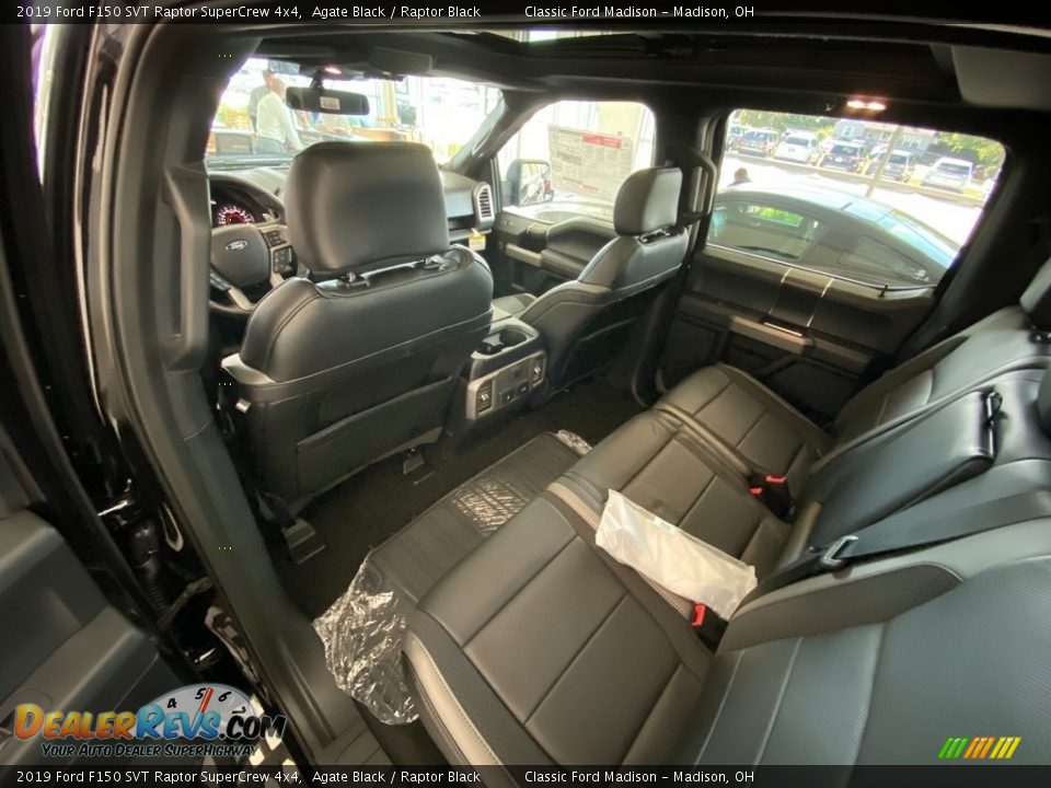 Rear Seat of 2019 Ford F150 SVT Raptor SuperCrew 4x4 Photo #5