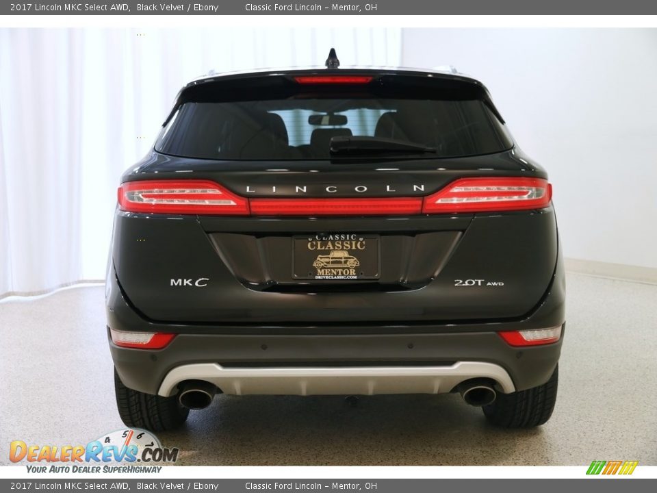 2017 Lincoln MKC Select AWD Black Velvet / Ebony Photo #20