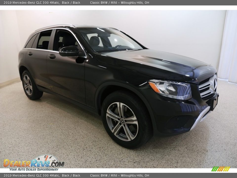 2019 Mercedes-Benz GLC 300 4Matic Black / Black Photo #1