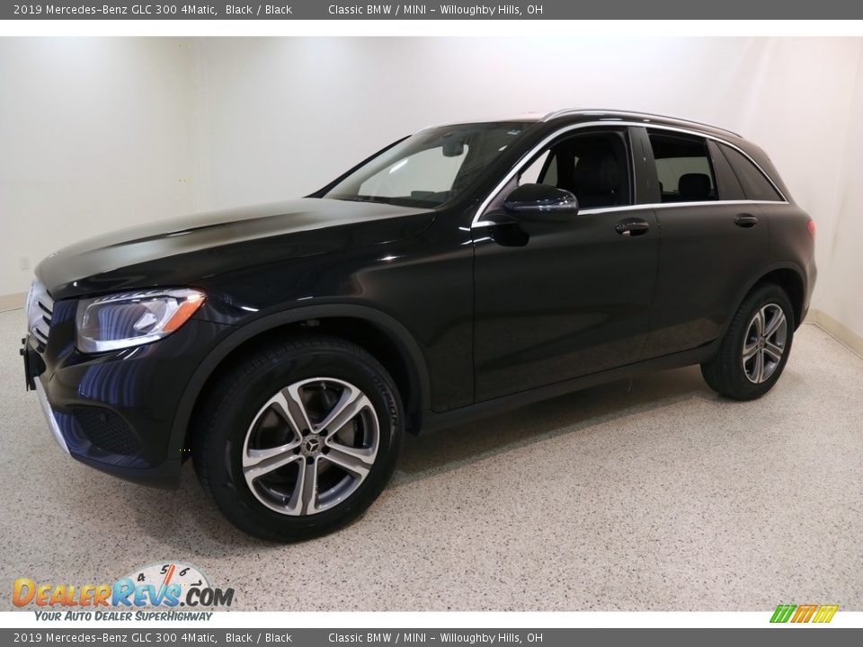 2019 Mercedes-Benz GLC 300 4Matic Black / Black Photo #3