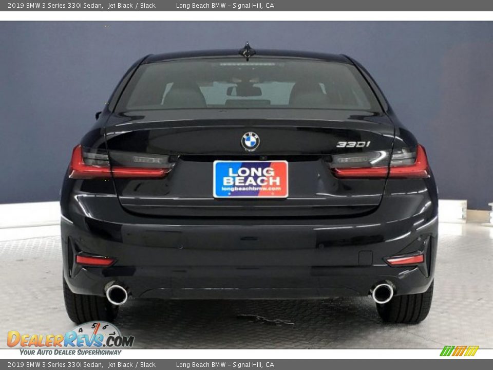 2019 BMW 3 Series 330i Sedan Jet Black / Black Photo #3