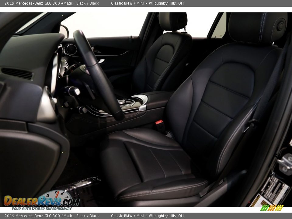 2019 Mercedes-Benz GLC 300 4Matic Black / Black Photo #7