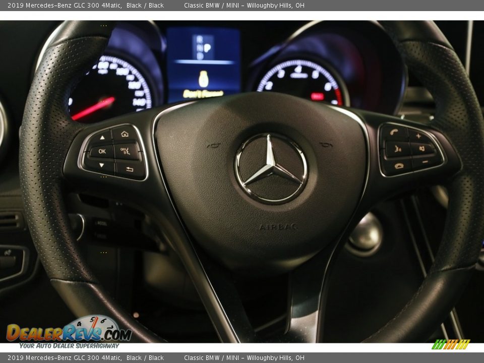 2019 Mercedes-Benz GLC 300 4Matic Black / Black Photo #8